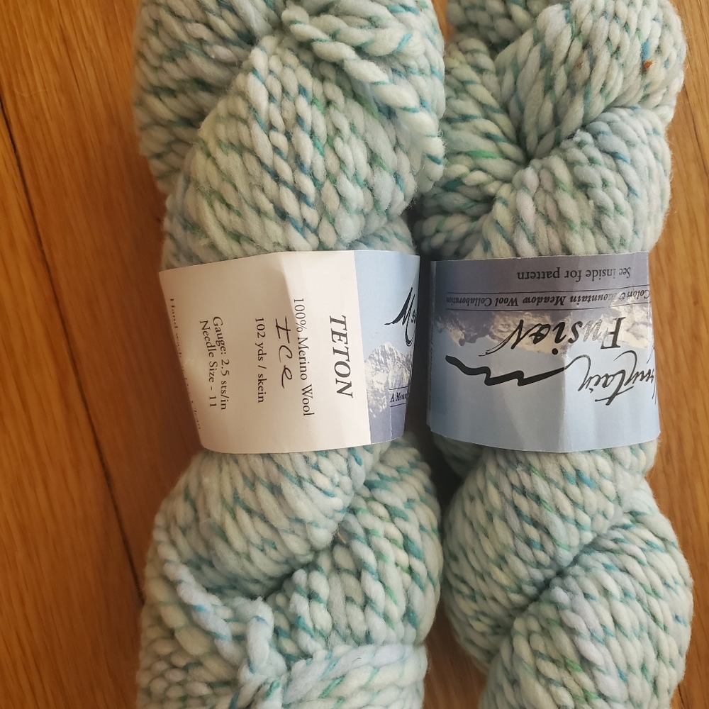 Mountain Fusion Teton yarn - Ice